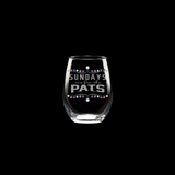 Sundays are for the Pats Glass